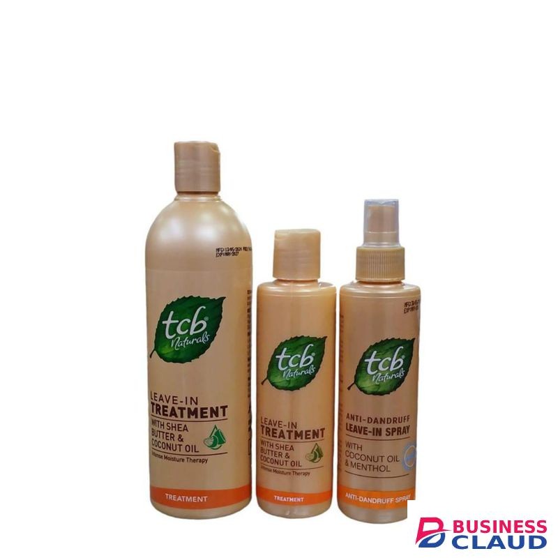 TCB Naturals Natural Leavein Treatment shea butter and coconut oil