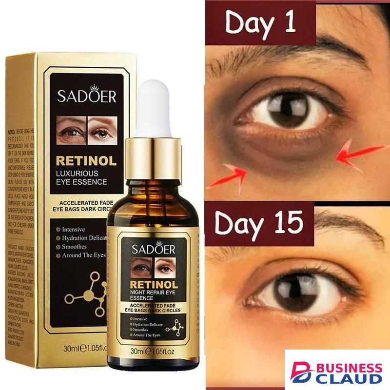 Retinol Eye Serum Puffiness Dark Circles Remover Firming Retinol Eye Serum Anti-aging Brightening