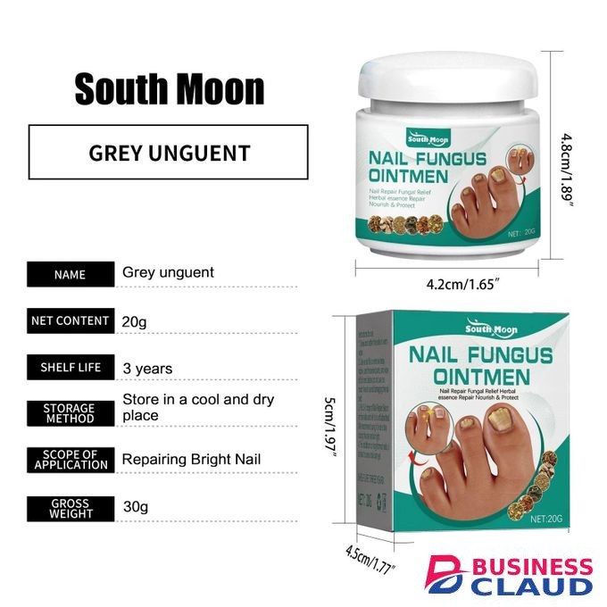Nail Fungus Treatment Cream Fast Recovery Onychomycosis Paronychia Anti Infection Toe Fungal Removal Cream Feet Care