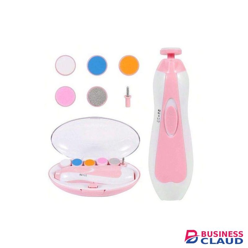 6 Grinder AA Battery Powered Baby To Adult Nail Trimmer