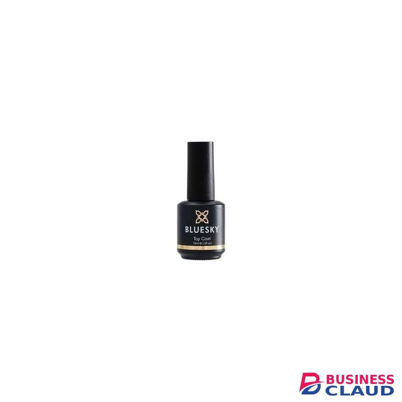Blue Sky Alluring Gel Nail Polish Top Coat- 15ml.