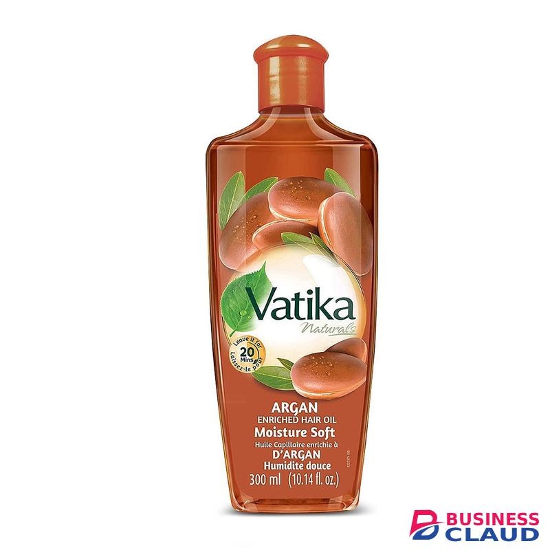 Vatika Dabur Naturals Enriched Hair Oil, Natural Moisturizing - Strengthening & Hair Oil Serum for Healthy Scalp