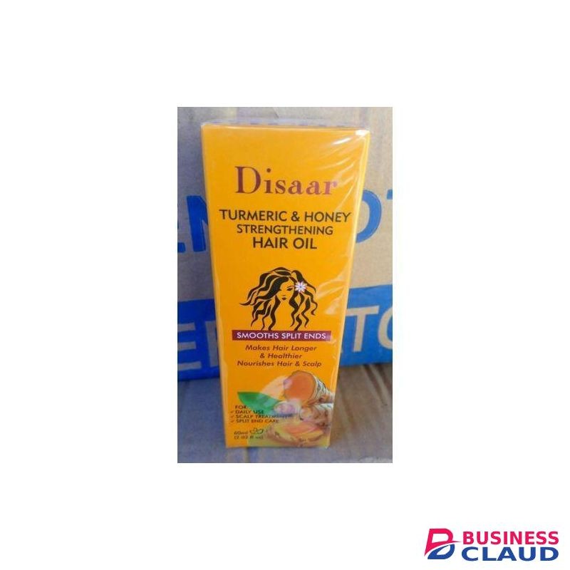 Disaar Turmeric And Honey Strengthening Hair Oil 60 ML