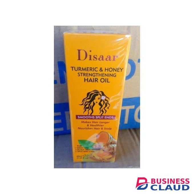Disaar Turmeric And Honey Strengthening Hair Oil 60 ML