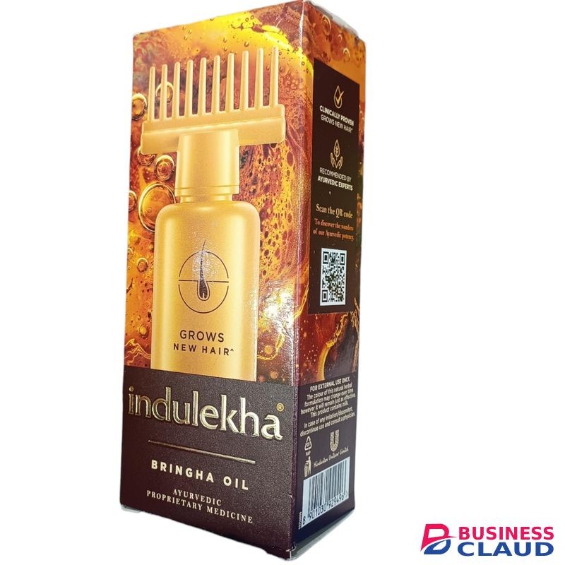 Indulekha BRINGHA OIL Grows New Hair Nourishes Scalp Strengthens Strands jm