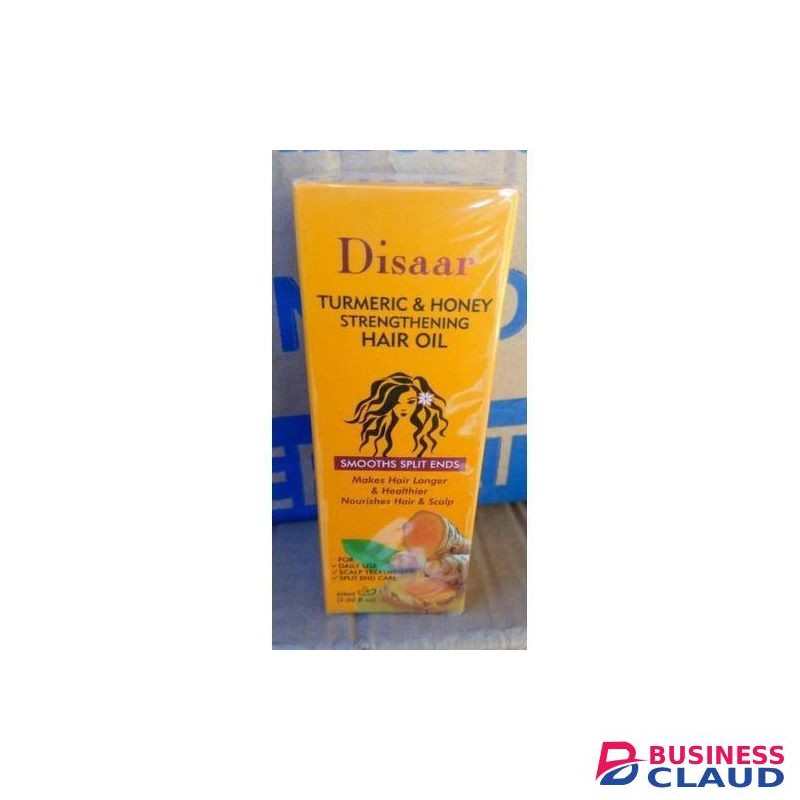 Disaar Turmeric & Honey Strengthening Hair Oil-60ml