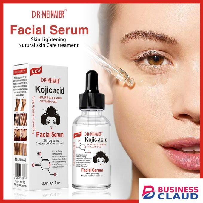 DR MEINAIER Kojic Acid Facial Serum With Pure Collagen, Vitamin C & E – 30ml