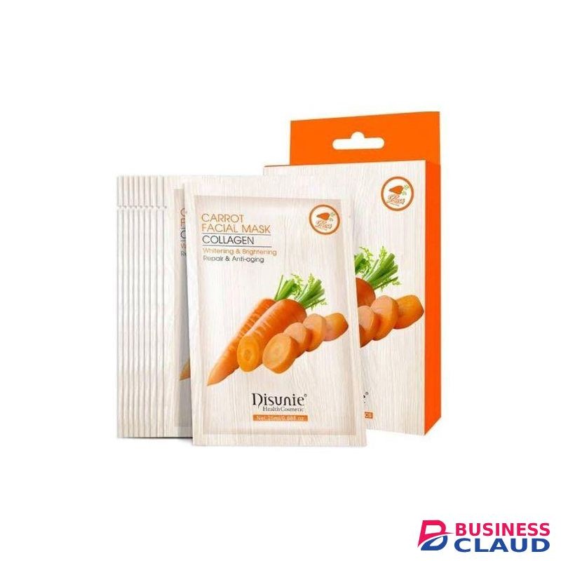 Disunie High Quality Carrot Collagen Facial Sheet Mask