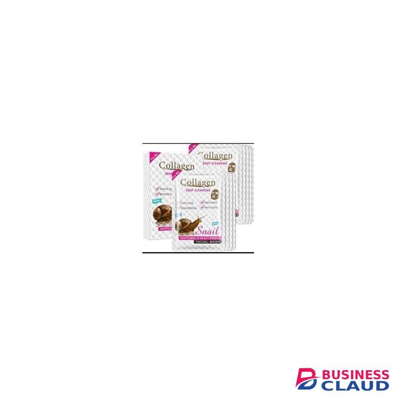 Collagen Deep Cleansing Snail Whitening And Moisturizing Facial Mask