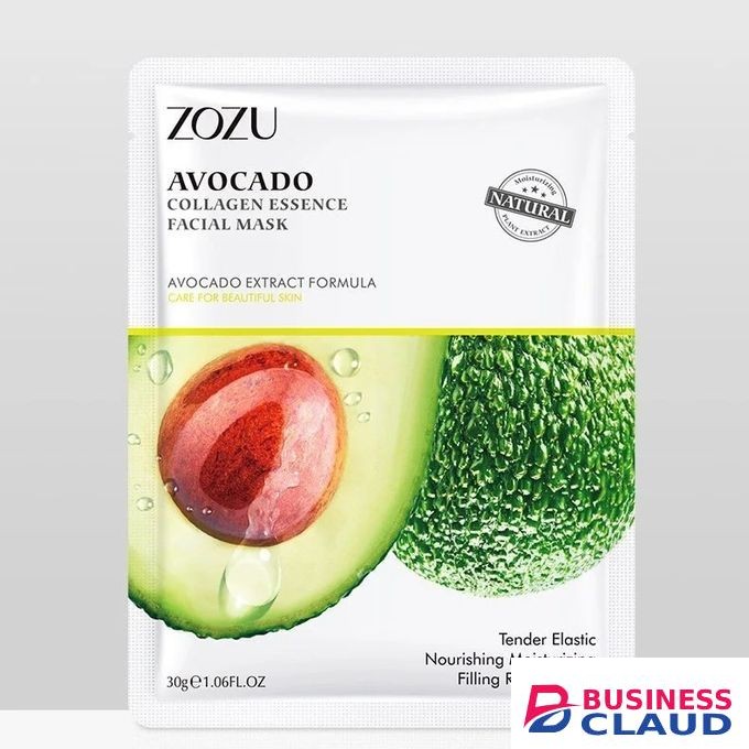 ZOZU AVOCADO Collagen Essence Facial Mask