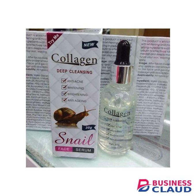 Snail Collagen Face Serum , Whitening, Brightening,Anti -Acne and Anti-aging