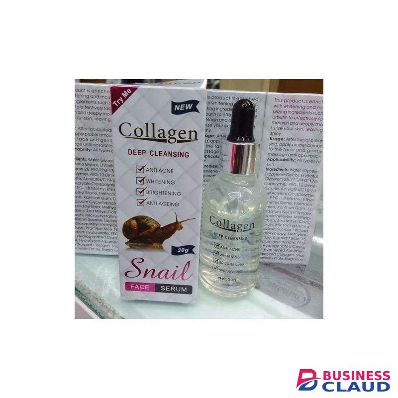 Snail Collagen Face Serum , Whitening, Brightening,Anti -Acne and Anti-aging