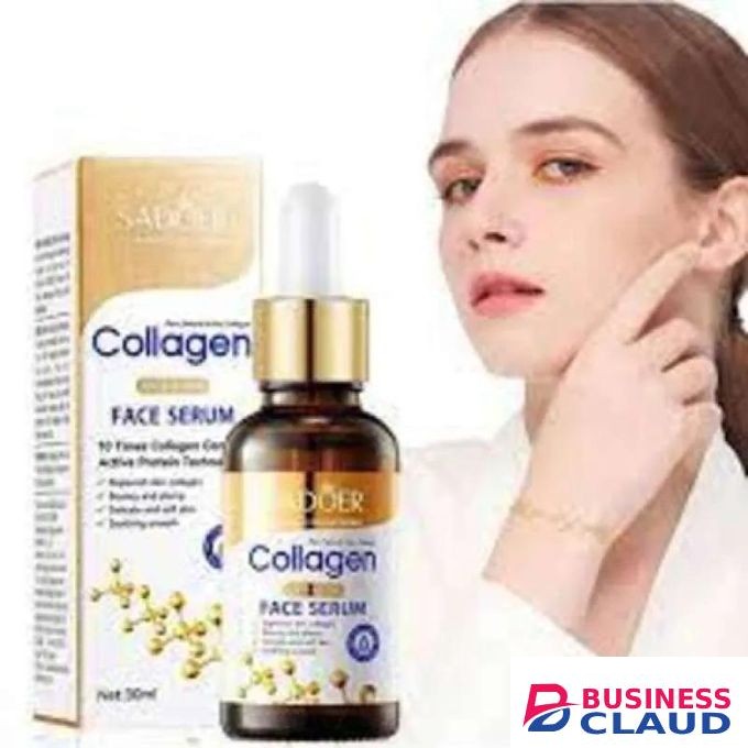 Anti-aging Collagen Serum, Skin Firming, Lifting, Hydrating Moisturizer Brighten Skin Tone Fade Dark Spots Collagen Moisturizing Reduces Fine Lines & Wrinkles, Heals and Repairs Skin
