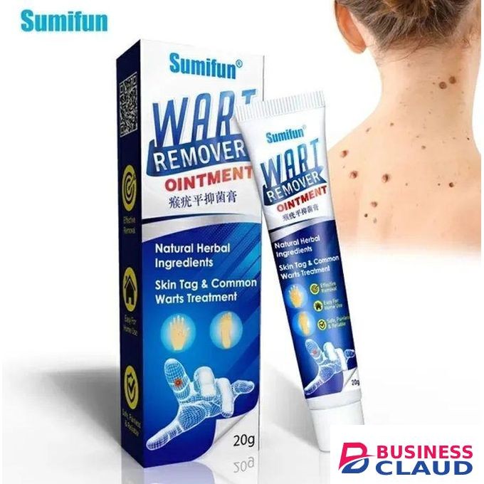 Sumifun Warts Remover Antibacterial Ointment Wart Treatment Cream Skin Tag Remover Herbal Extract Corn Plaster Warts Ointment