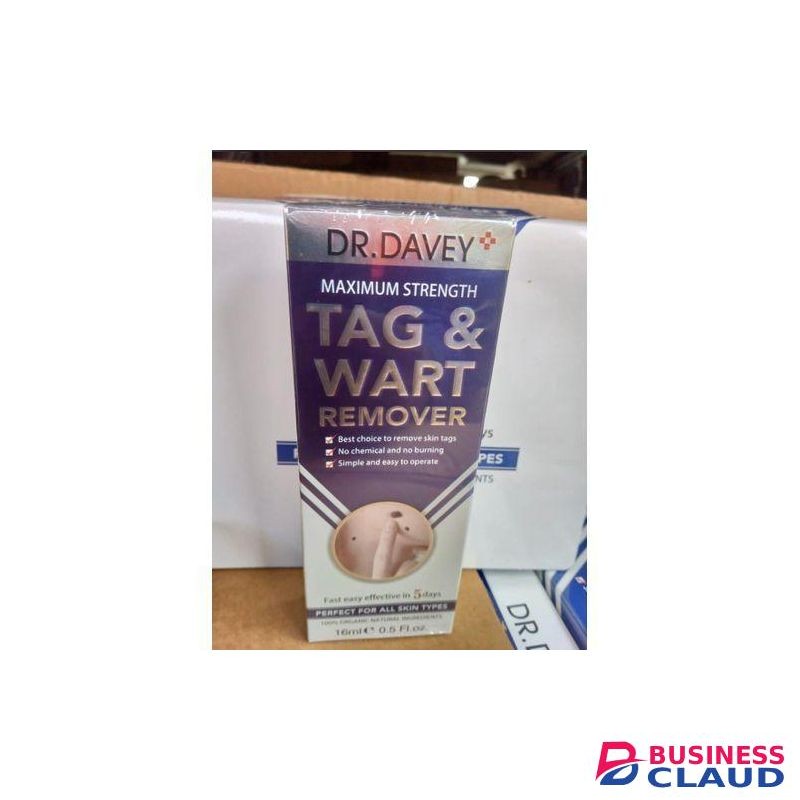 Dr. Davey MAXIMUM STRENGTH TAG & WART REMOVER 16 ml