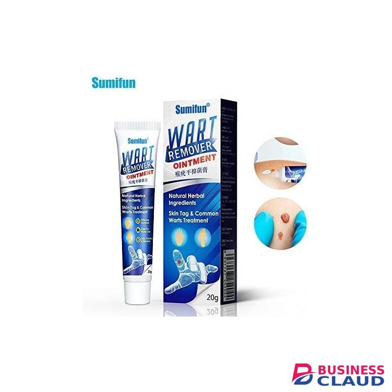 Sumifun Wart Removal Cream, Common Wart for Body Skin Tag Remover & Face Skin Tag Remover 20G
