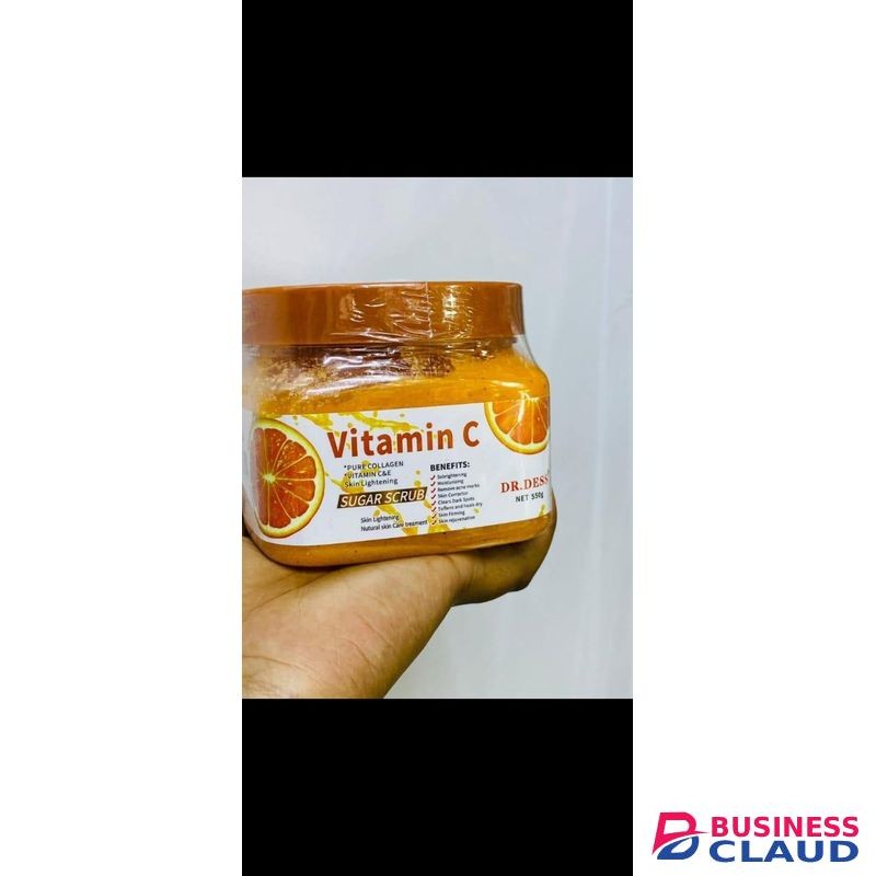 Vitamin C Sugar Scrub – Brightening And Revitalizing Exfoliaton