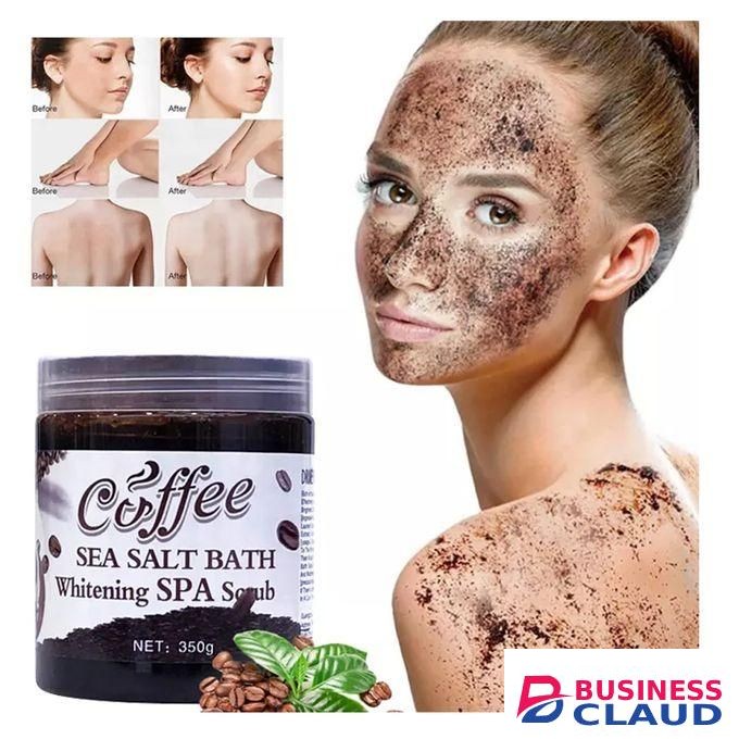 DR MEINAIER Sea salt brightening coffee exfoliating spa scrub