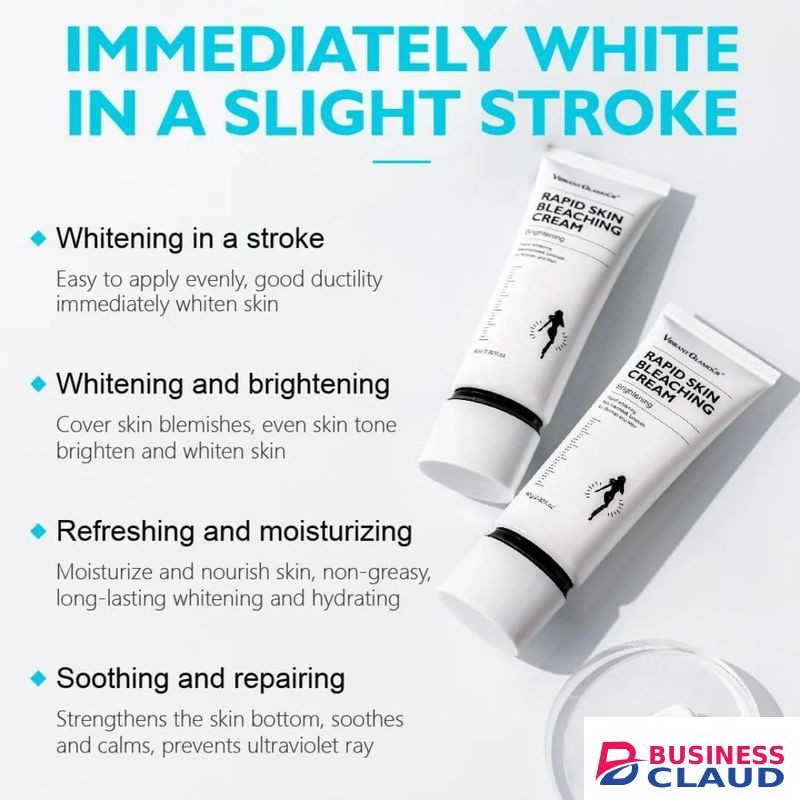 Vibrant Glamour NEW ADVANCED RAPID BRIGHTENING & WHITENING BODY CREAM WITH 10% NIACINAMIDE – 80G