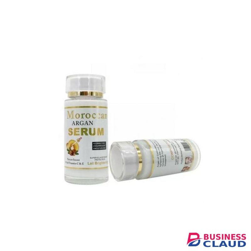 Moroccan Natural Lait Brightening Argan Serum With Vitamin C&E