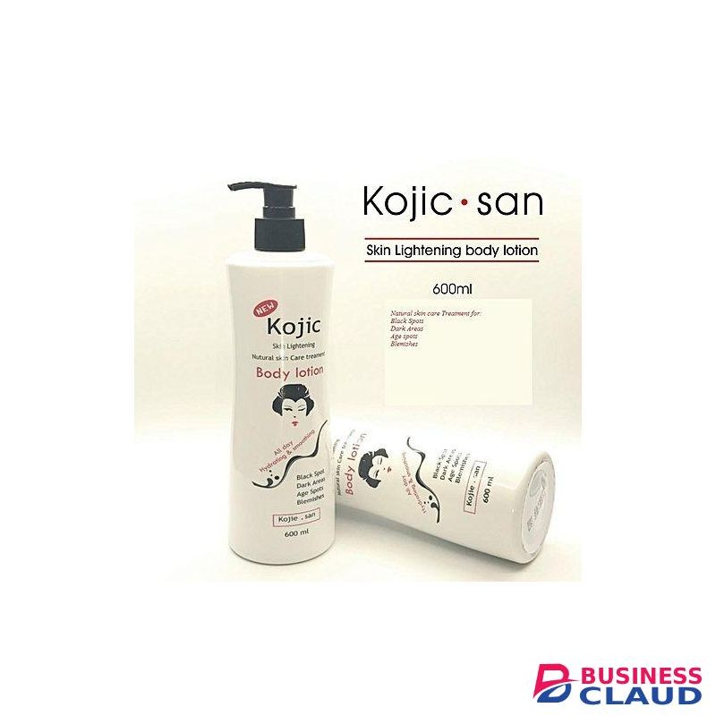Kojie San Acid Skin Lightening, Natural Skin Care Treatment Body Lotion - 600ml