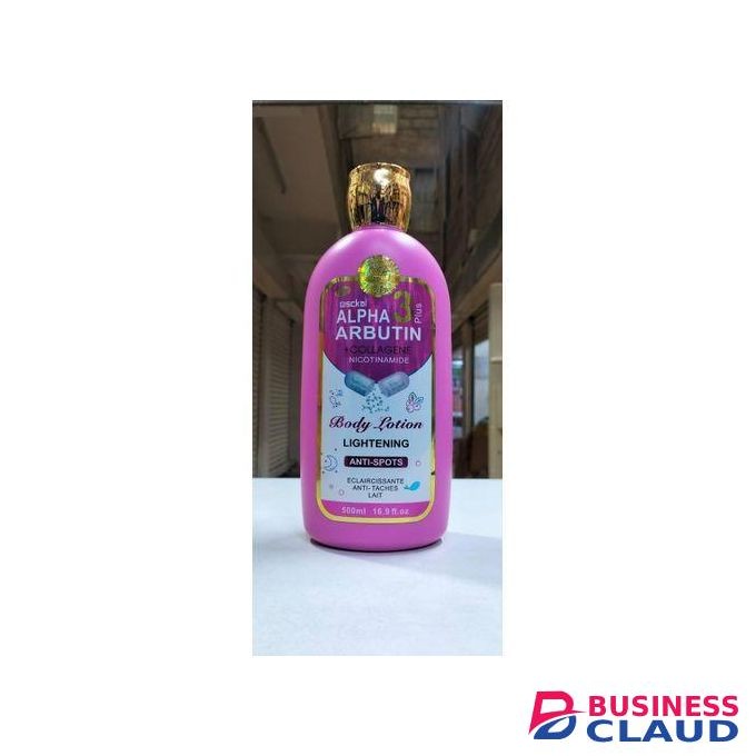 OSCKAL Alpha arbutin 3 Plus Lightening anti-Spots Body Lotion with Collagen & Nicotinamide. Moisturizes, Brightens, Removes Dark Spots, Freckles, Clarifies, Firms, Smooths & Evens the skin tone