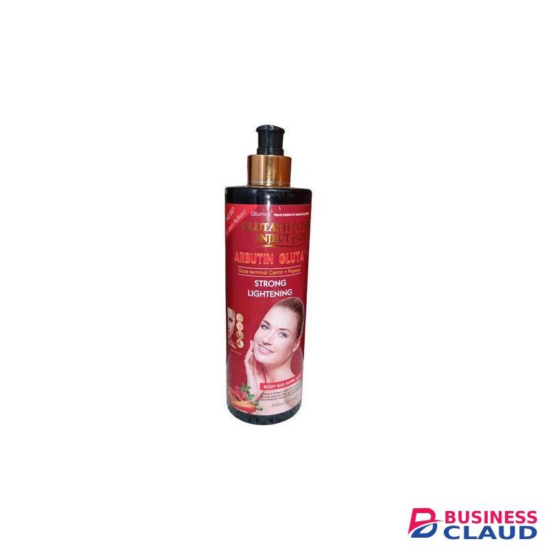 Glumax Glutathione Injection Arburin Gluta Carrot & Papaya strong lightening Lotion. Brightens, Glows, Moisturizes, Smooths, Evens & Anti Wrinkle, Fade Dark Spots & Blemishes