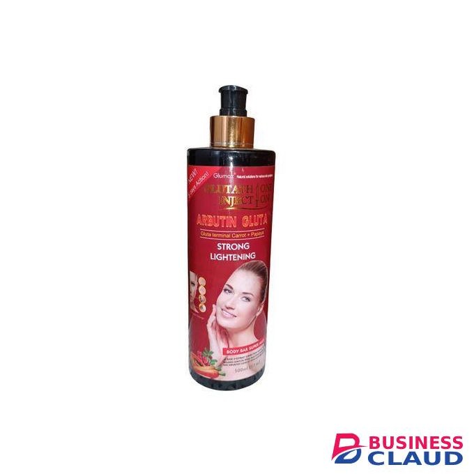 Glumax Glutathione Injection Arburin Gluta Carrot & Papaya strong lightening Lotion. Brightens, Glows, Moisturizes, Smooths, Evens & Anti Wrinkle, Fade Dark Spots & Blemishes