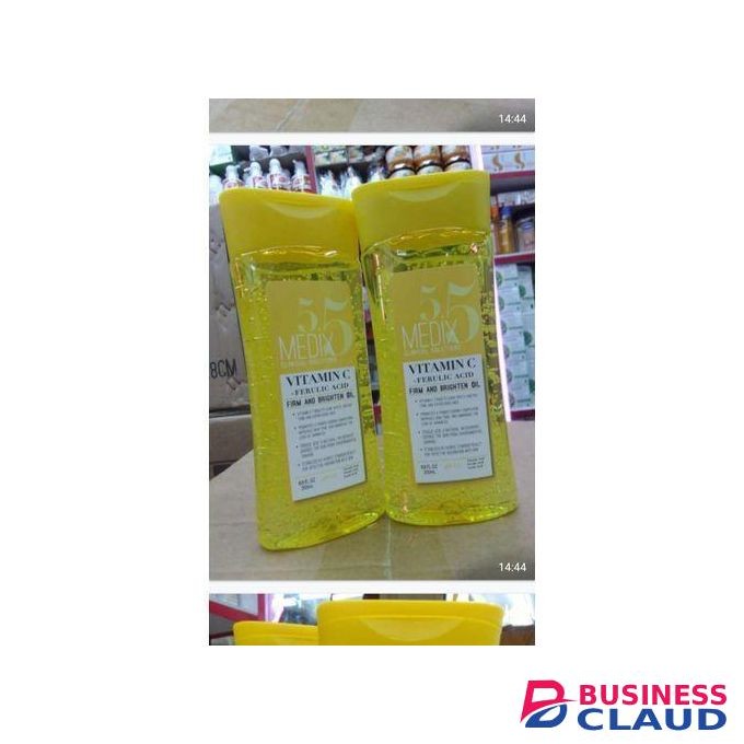 Medix 5.5 VITAMIN C + FERULIC ACID FIRM AND BRIGHTENING Body Oil Clears Dark Spot,