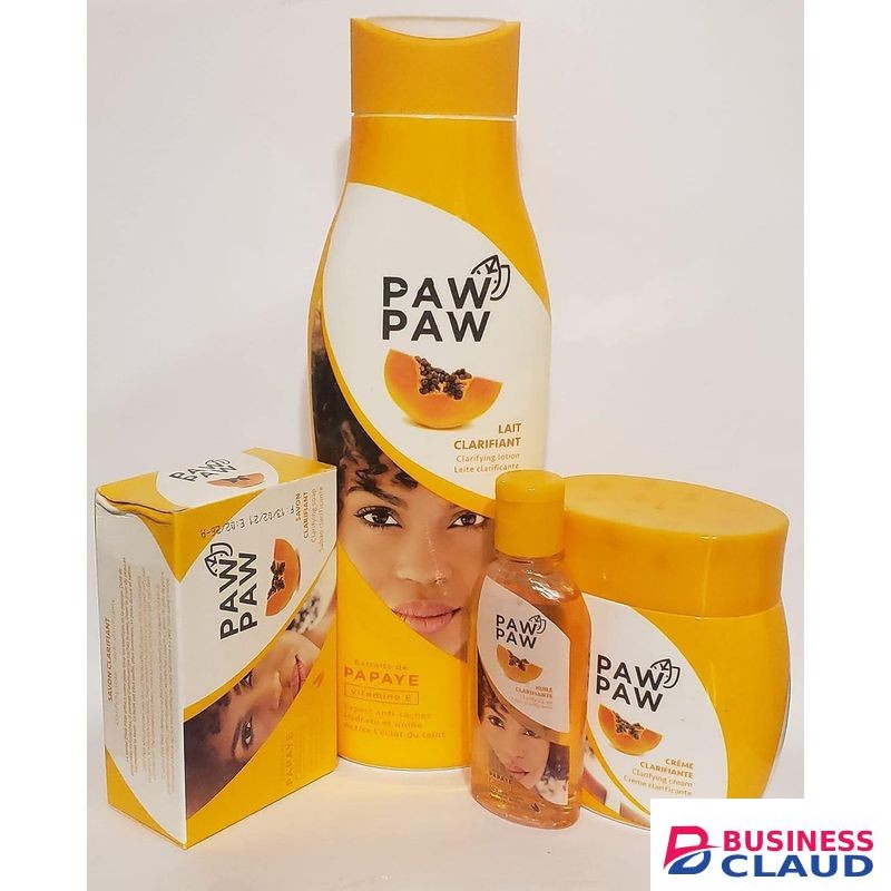Paw Paw Dark spot remover, Clarifying Cream, Skin Lightening Body Oil With Vitamin E + Clarifying Lotion set