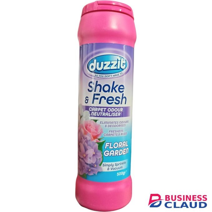 Duzzit Carpet Fresh Odour Neutraliser Powder Floral Garden jm