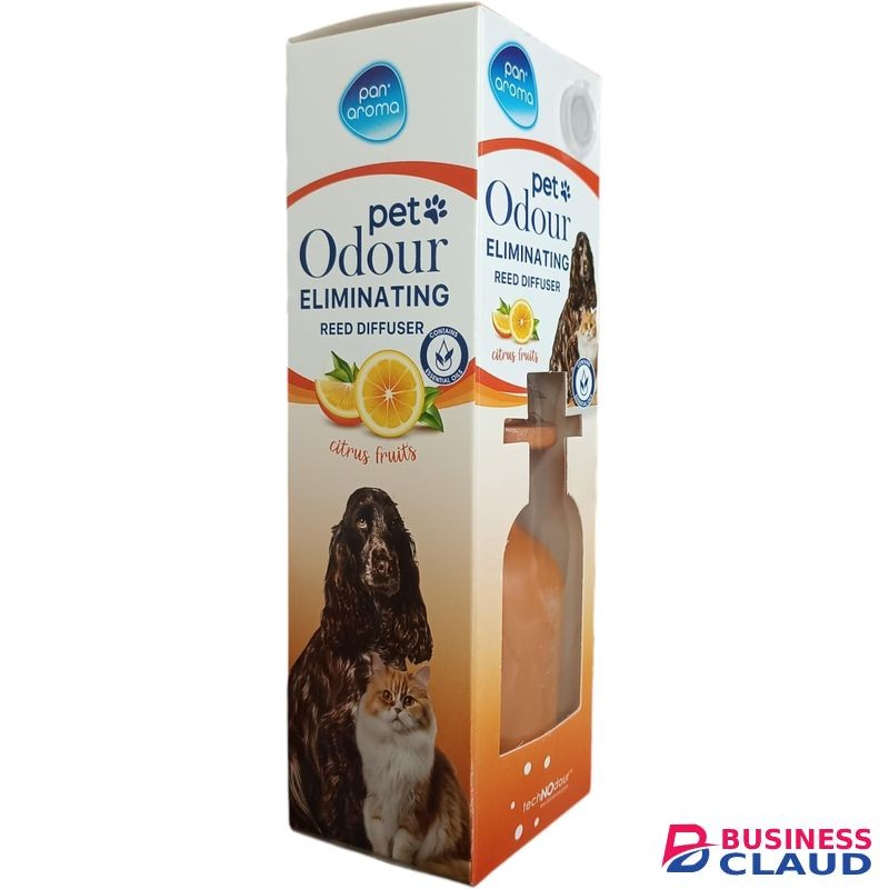 Pan Aroma Pet Odour Eliminating Reed Diffuser Citrus Fruits