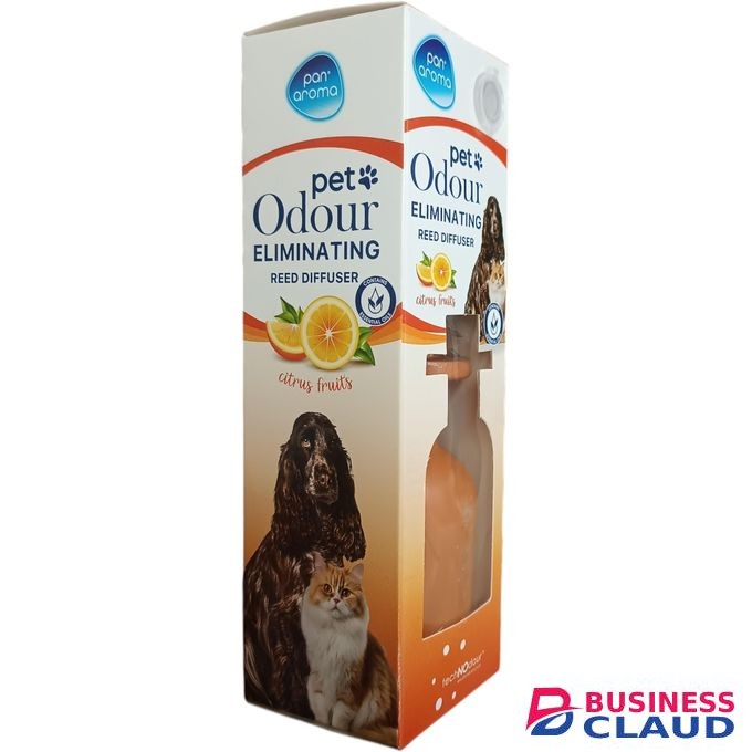 Pan Aroma Pet Odour Eliminating Reed Diffuser Citrus Fruits