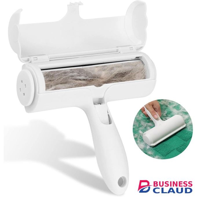 Pet Hair Remover - Reusable Cat and Dog Hair Remover for Furniture, Couch, Carpet, Car Seats and Bedding - Eco-Friendly, Portable, Multi-Surface Lint Roller & Animal Fur Removal Tool