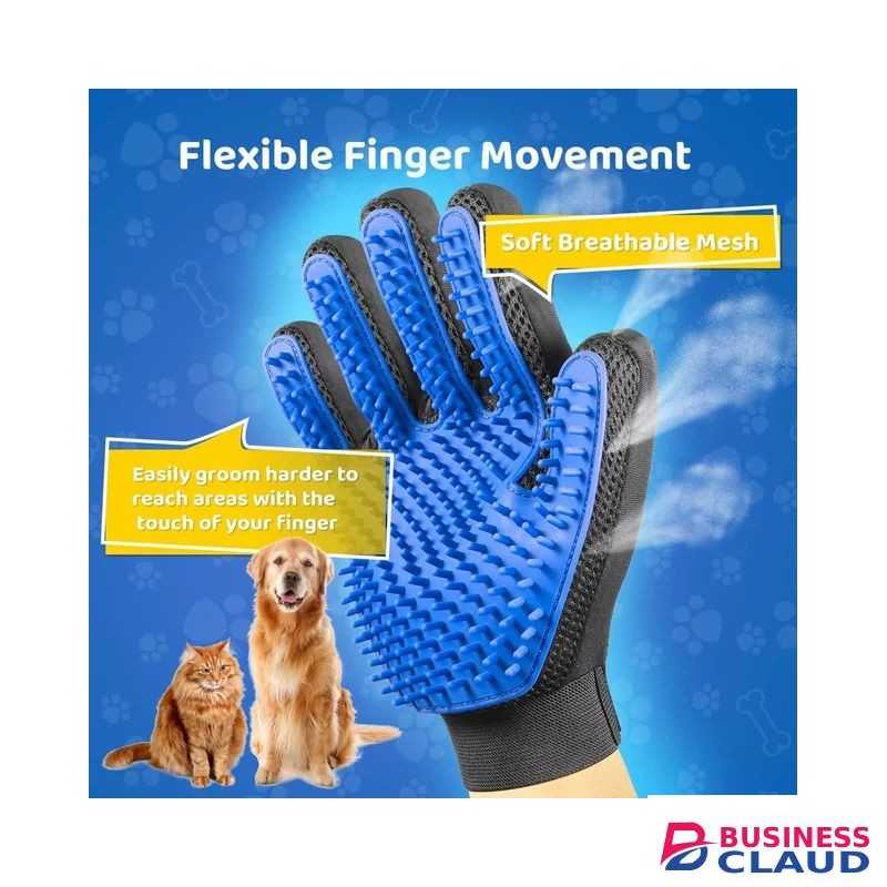 Pet Grooming Gloves.