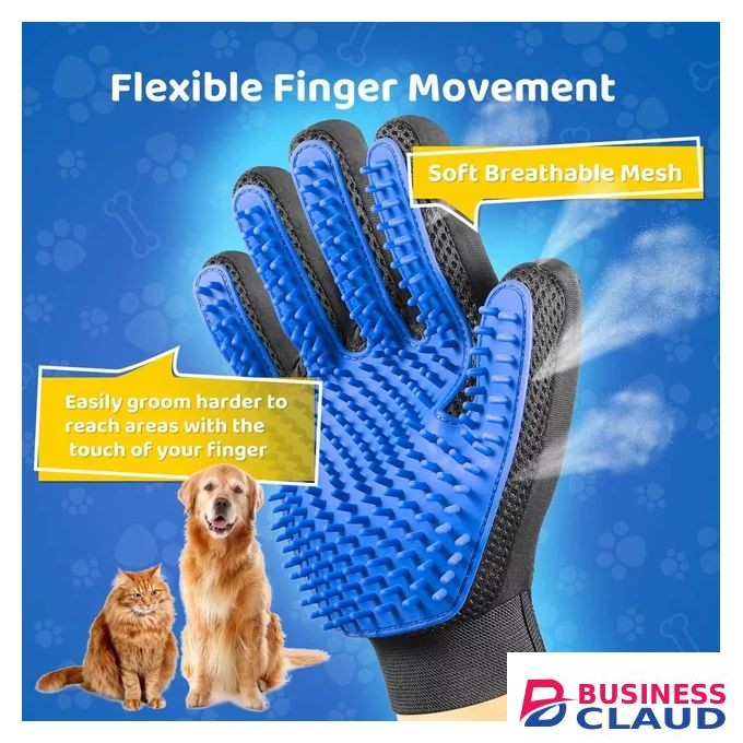 Pet Grooming Gloves.