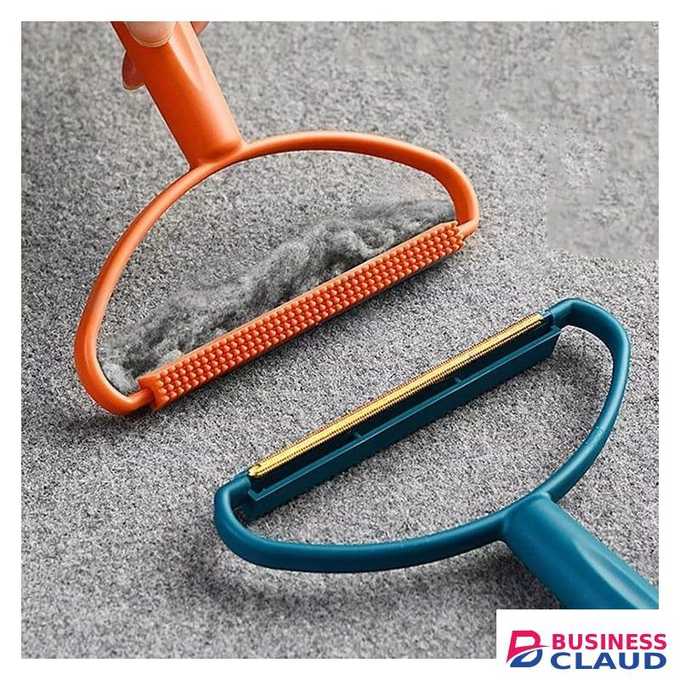 Double-Side Lint Remover Portable Pet Hair Remover Brush Manual Fluff Remover Clothes Fuzz Fabric Shaver Carpet Clothes Brush