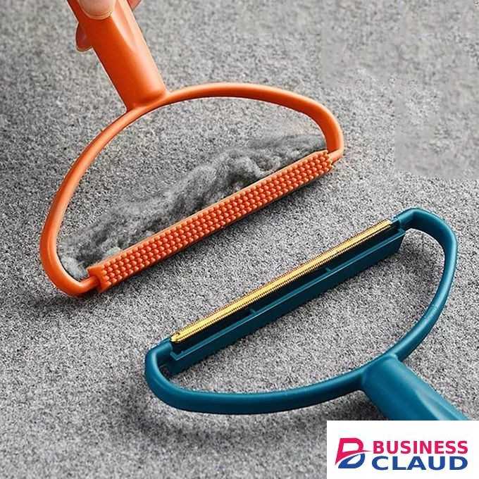 Double-Side Lint Remover Portable Pet Hair Remover Brush Manual Fluff Remover Clothes Fuzz Fabric Shaver Carpet Clothes Brush