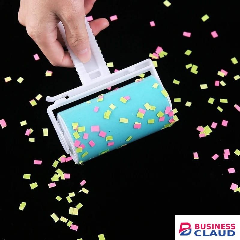 Reusable Lint Remover Washable Clothes Hair Sticky Roller Portable Home Clean Pet Hair Remover Carpet Bed Sofa Dust Collector