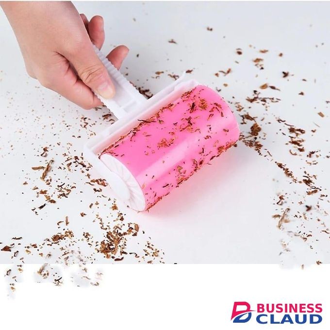 Reusable Lint Remover Washable Sticky Roller – Portable Pet Hair and Dust Cleaner for Clothes, Carpet, Sofa, and Bedding