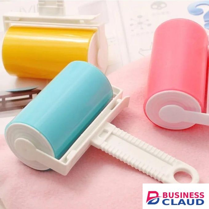 Reusable Lint Remover Washable Sticky Roller – Portable Pet Hair and Dust Cleaner for Clothes, Carpet, Sofa, and Bedding