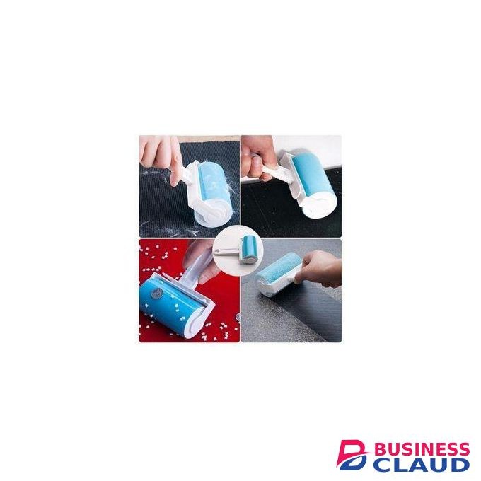Washable Lint Roller remover Reusable Compact Pet Hair Remover Cleaner with Cover for Clothes, Pet Hairs,