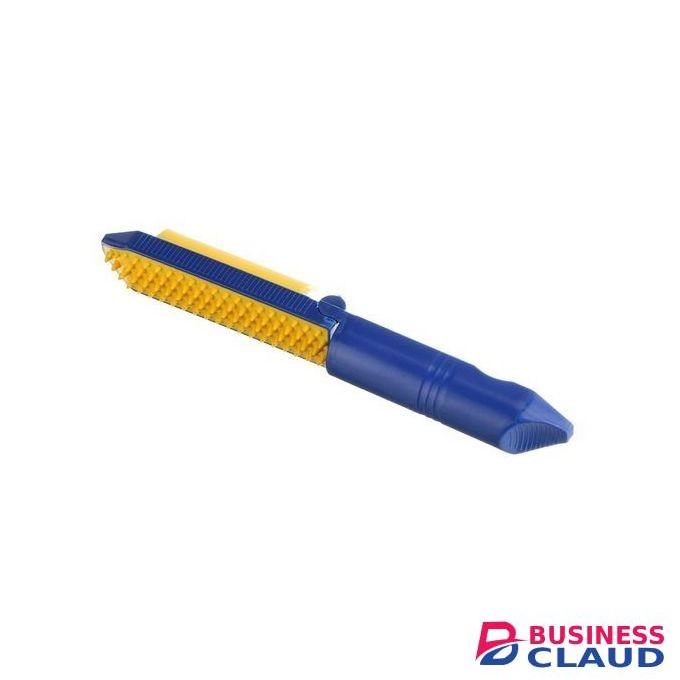 As Seen On Tv Sticky Buddy Reusable Schticky Lint Roller Pet Hair Remover Dog Cat Groom - Blue