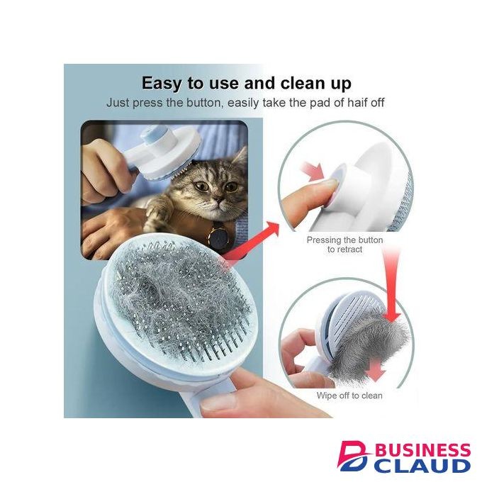 Self cleaning cat /Dog /pet Grooming Desheding hair Removal Brush /comb