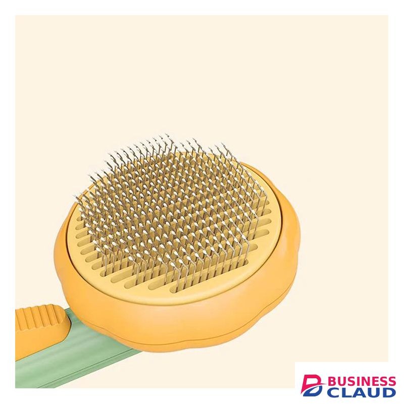 Premium Pumpkin Pet Brush – Remove Shedding Hair in Seconds