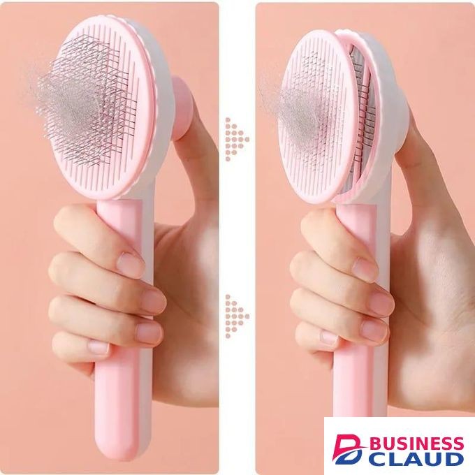 Cat Massage Comb Self Cleaning Dog Hair Remover Comb