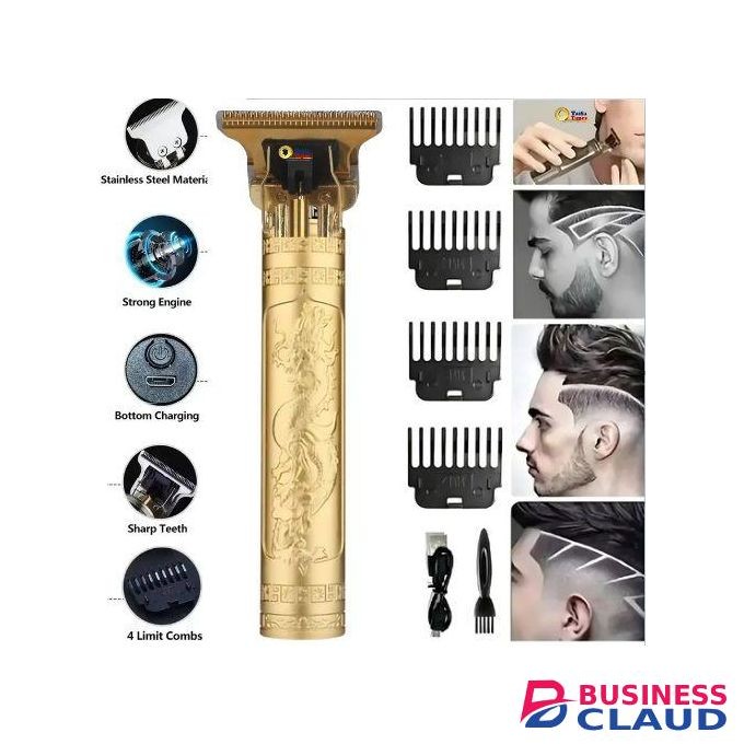 Professional Electric Shaver USB Rechargeable Cordless Hair Shaving Machine Beard Trimmer Clipper