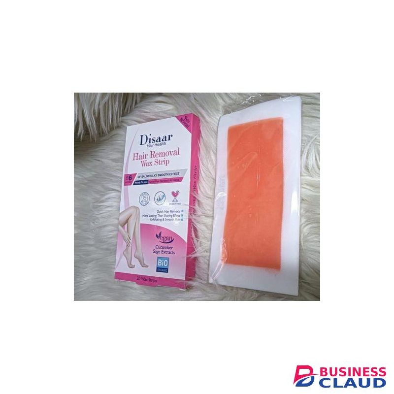 Disaar Hair Removal Wax Strip, Quick Hair Removal -20 Wax Strips