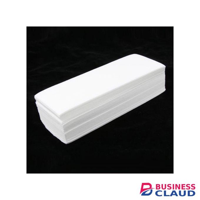 100 Sheet Hair Removal Wax Paper Strips ,Disposable Professional Hair Removal Tool Non-woven Waxing Strips