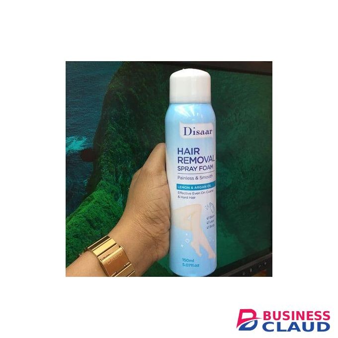 Disaar Permanent Hair Removal Spray Smooth & Painless Remove Hair Spray Foam For Men And Women Spray Removal Spray Face Arm Armpit Chest Back and Legs Skincare Hair Removal Cream